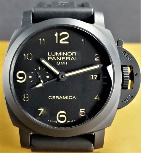 best ceramic panerai|luminor Panerai gmt ceramic price.